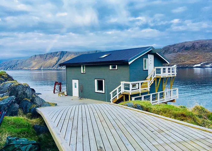 كيب مارينا بنتهاوس بيت خشبي Skarsvåg